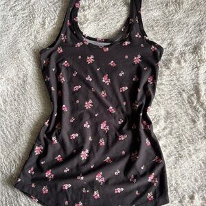 No Boundaries Floral Tank Top